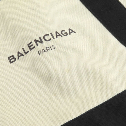 BALENCIAGA  339933 Tote Bag NAVY CABAS S S Canvas Ladies