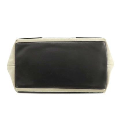 BALENCIAGA 339933 NAVY CABAS S S Tote Bag Canvas Ladies [Used]