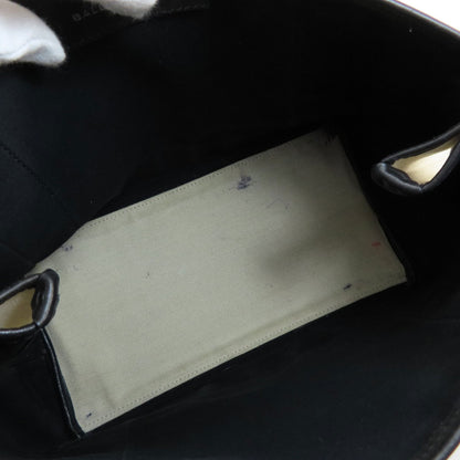 BALENCIAGA 339933 NAVY CABAS S S Tote Bag Canvas Ladies [Used]