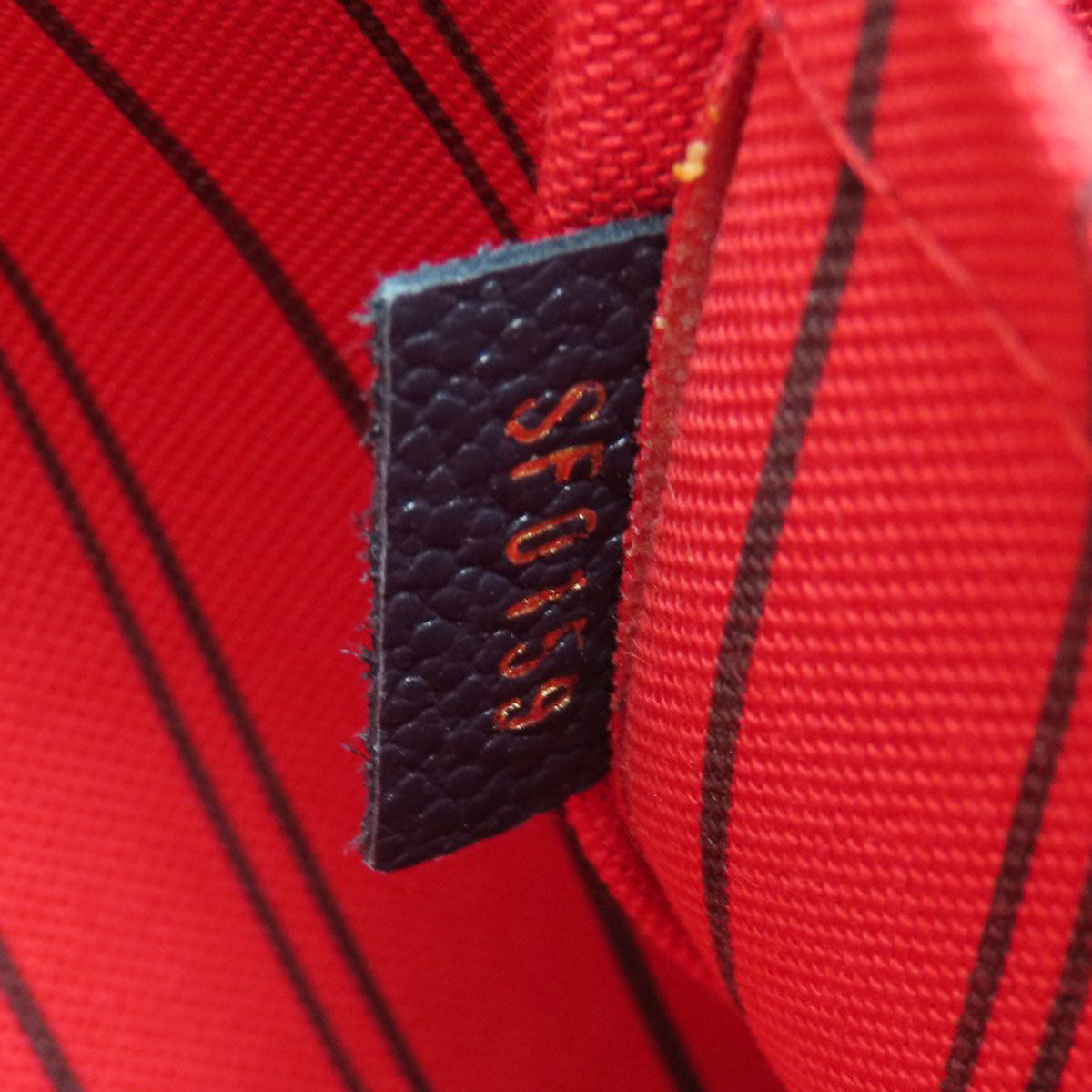 LOUIS VUITTON M42746 Montaigne MM Marine Rouge Handbag Empreinte Ladies [Used]