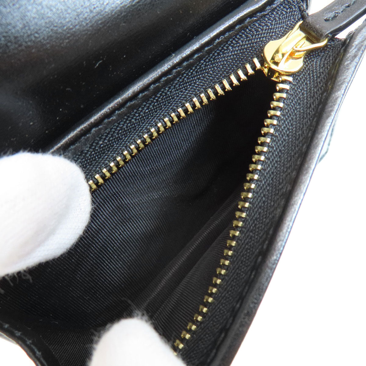 GUCCI 621887 Horsebit Bifold Wallet with Coin Pocket Leather Ladies [Used]