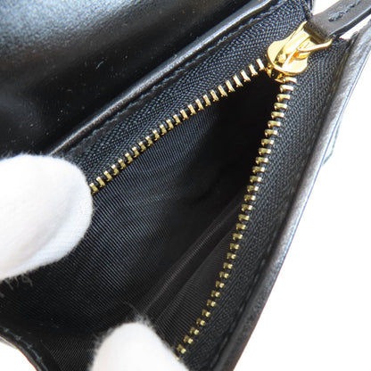 GUCCI 621887 Horsebit Bifold Wallet with Coin Pocket Leather Ladies [Used]