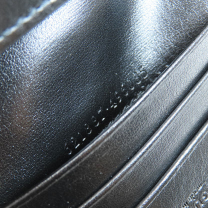 GUCCI 621887 Horsebit Bifold Wallet with Coin Pocket Leather Ladies [Used]