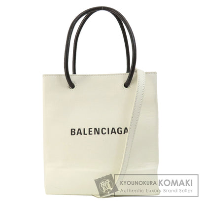 BALENCIAGA  572411 Handbag Shopping tote 2WAY Leather Ladies