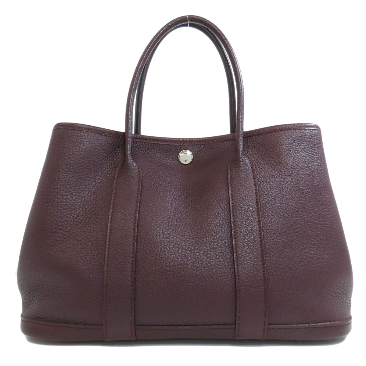 HERMES Garden Party TPM SilverHardware Handbag Negonda Ladies [Used]