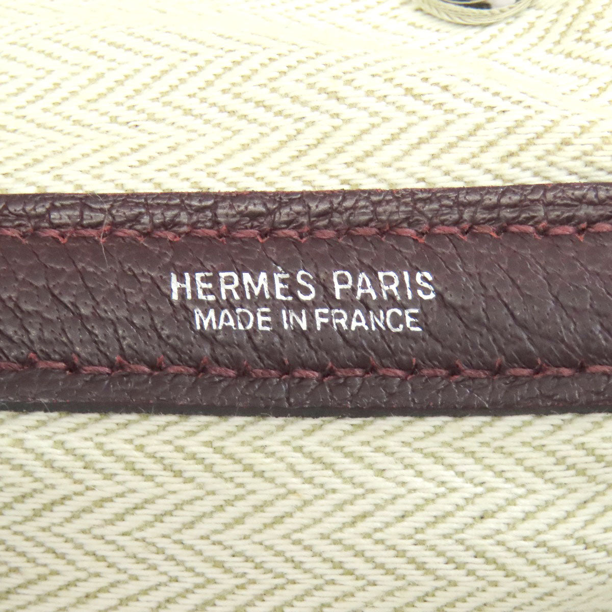 HERMES   Handbag Garden Party TPM SilverHardware Negonda Ladies