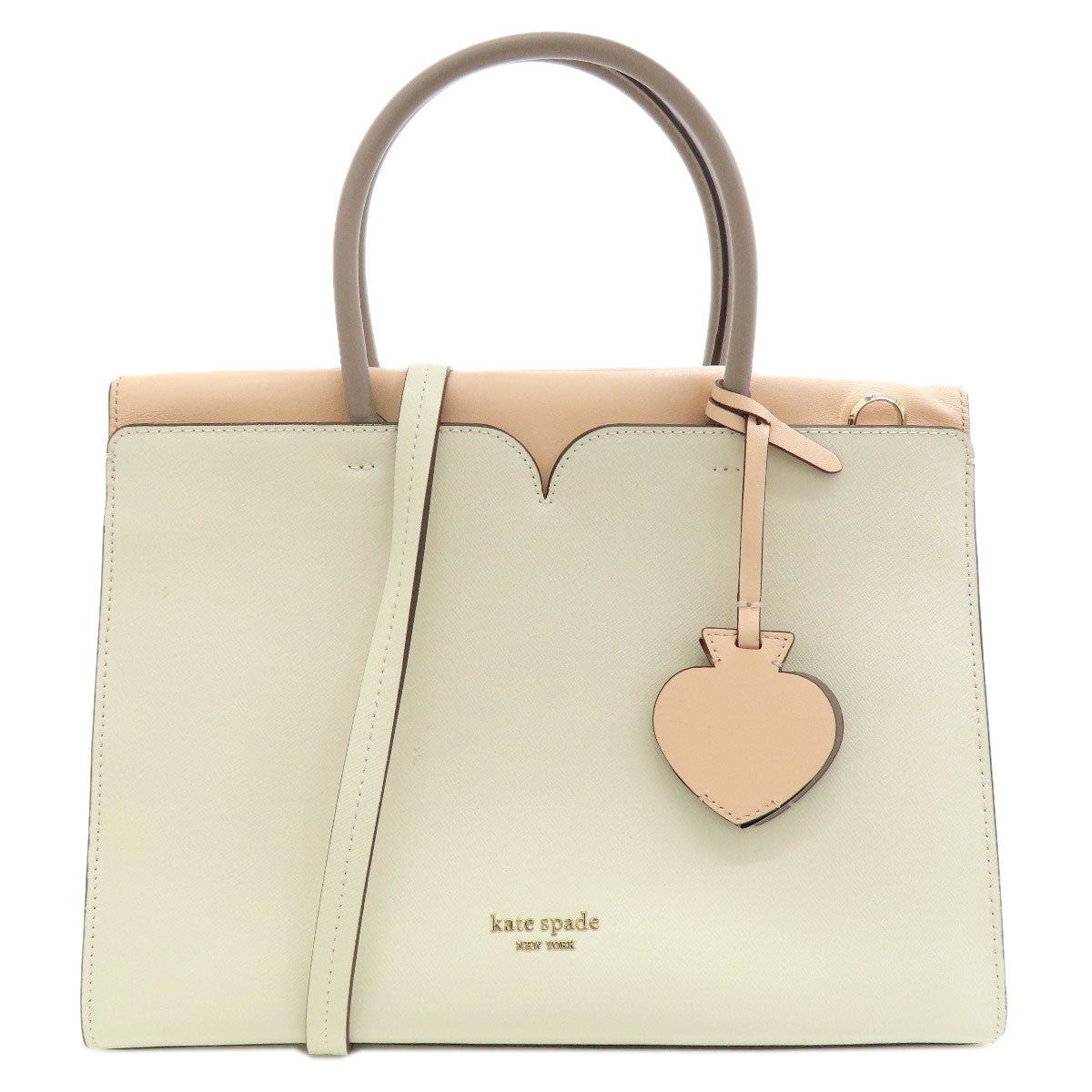 kate spade Logo 2WAY Handbag Leather Ladies [Used]