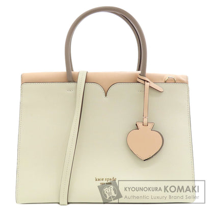 kate spade Logo 2WAY Handbag Leather Ladies [Used]