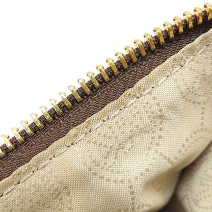 Michael Kors MK signature Shoulder Bag Leather Coated CanvasLadies [Used]