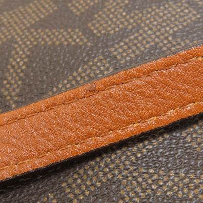 Michael Kors MK signature Shoulder Bag Leather Coated CanvasLadies [Used]