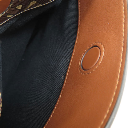 BURBERRY B logo total pattern Handbag PVC Ladies [Used]