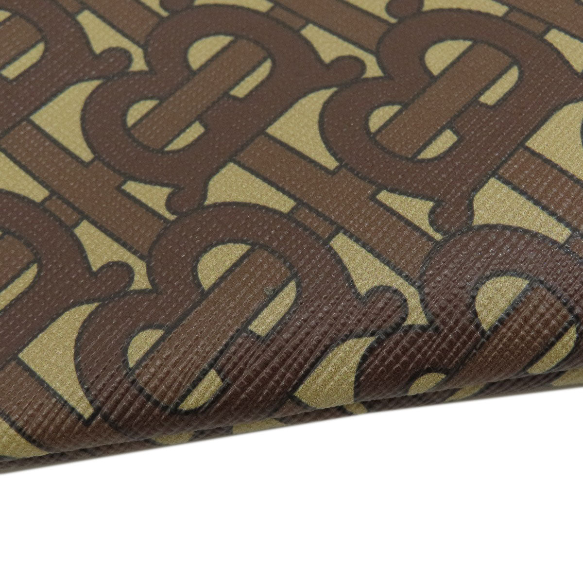 BURBERRY B logo total pattern Handbag PVC Ladies [Used]