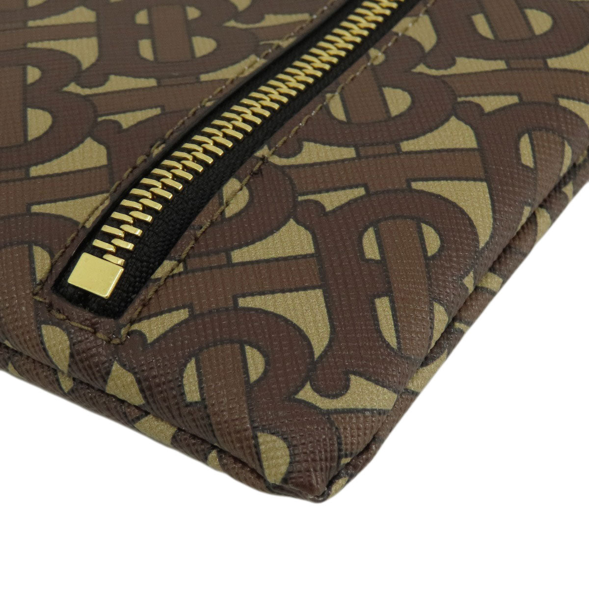 BURBERRY B logo total pattern Handbag PVC Ladies [Used]