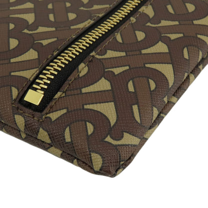 BURBERRY B logo total pattern Handbag PVC Ladies [Used]