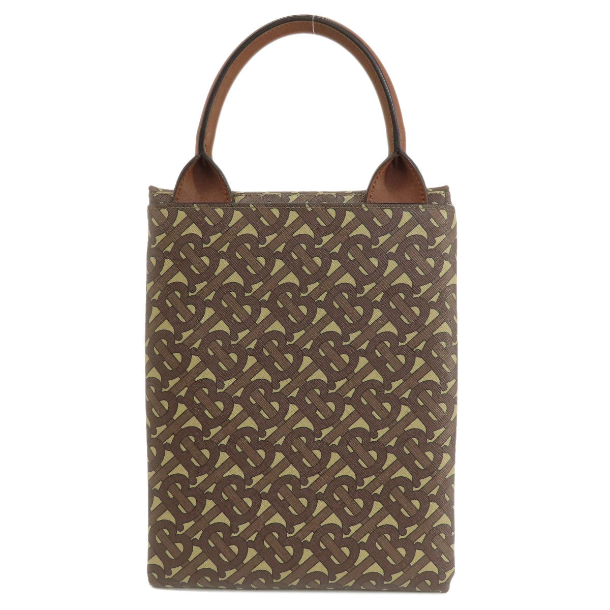 BURBERRY B logo total pattern Handbag PVC Ladies [Used]