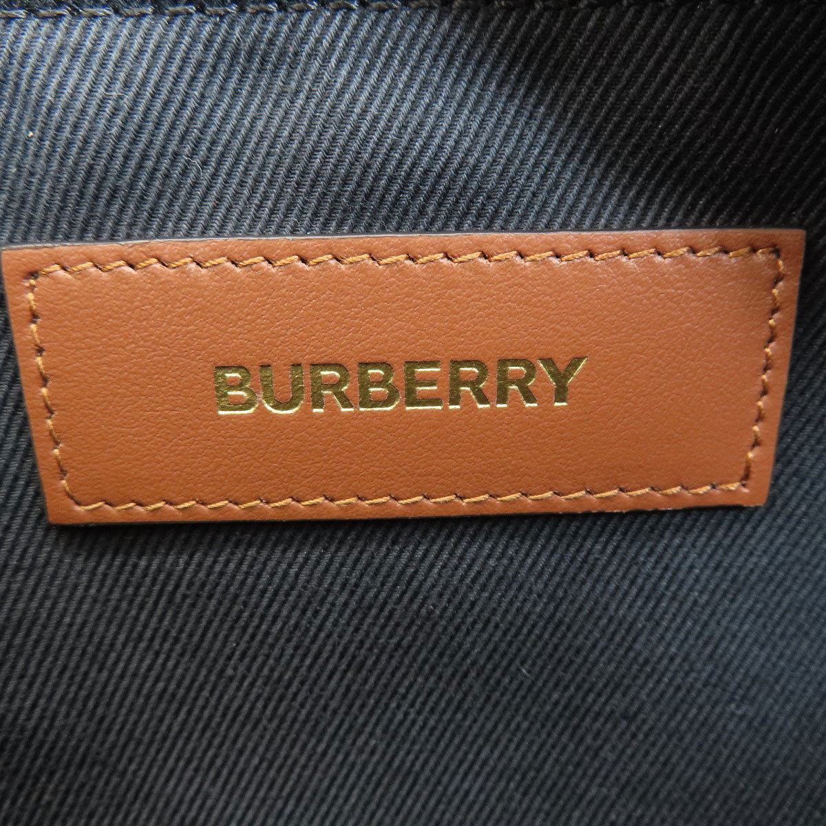 BURBERRY   Handbag B logo total pattern PVC Ladies