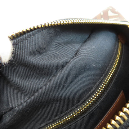 BURBERRY B logo total pattern Handbag PVC Ladies [Used]