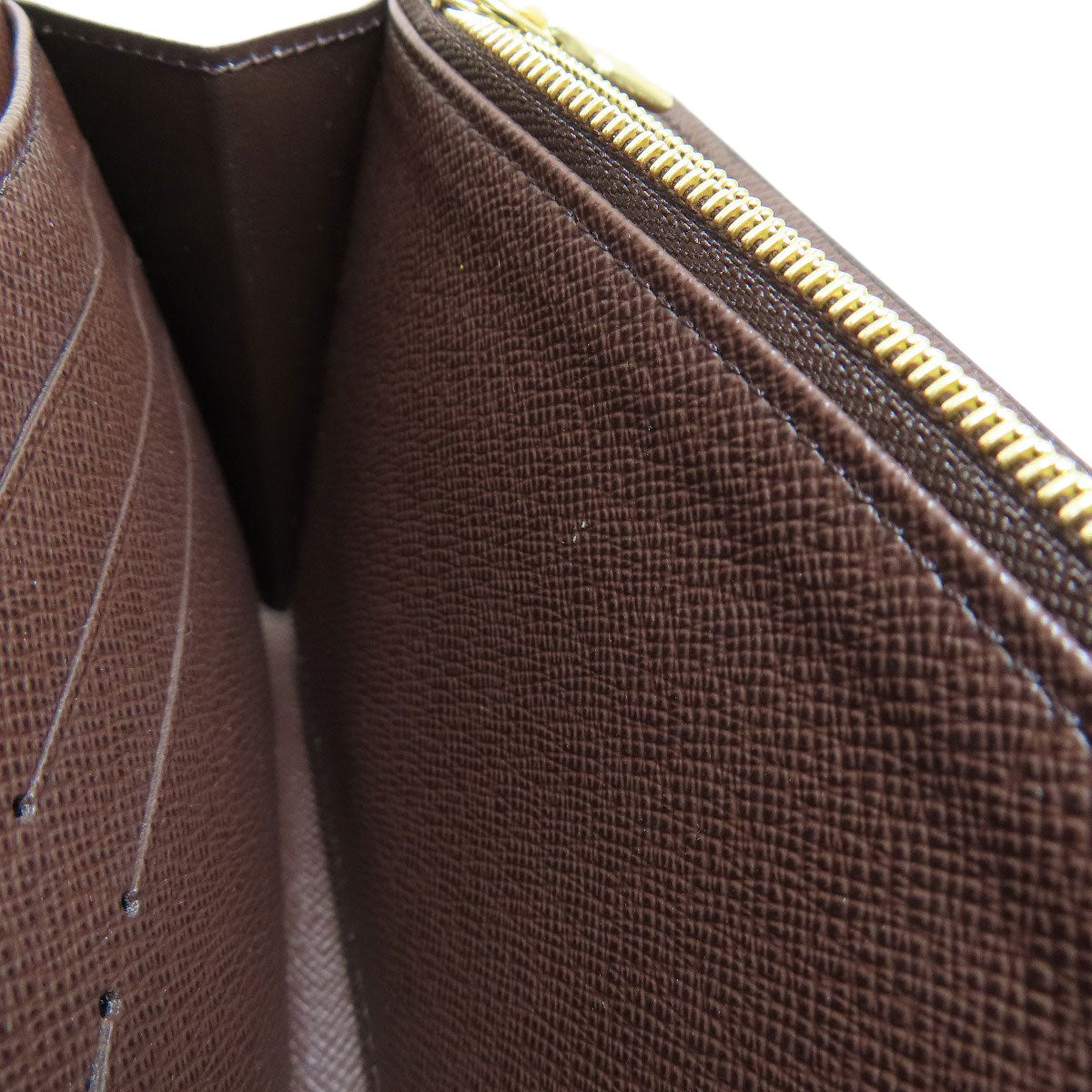 LOUIS VUITTON N63209 Portefeiulle Â· Sarah Long wallet (with coin pocket) Damier canvas Ladies [Used]