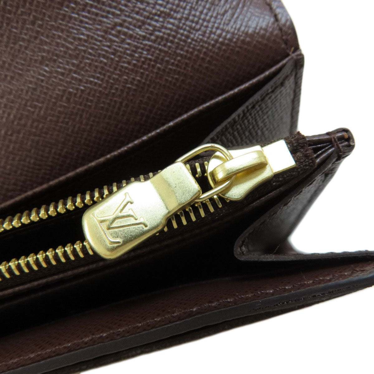 LOUIS VUITTON N63209 Portefeiulle Â· Sarah Long wallet (with coin pocket) Damier canvas Ladies [Used]