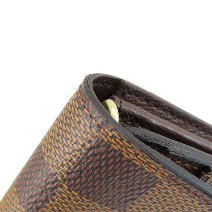 LOUIS VUITTON N63209 Portefeiulle Â· Sarah Long wallet (with coin pocket) Damier canvas Ladies [Used]