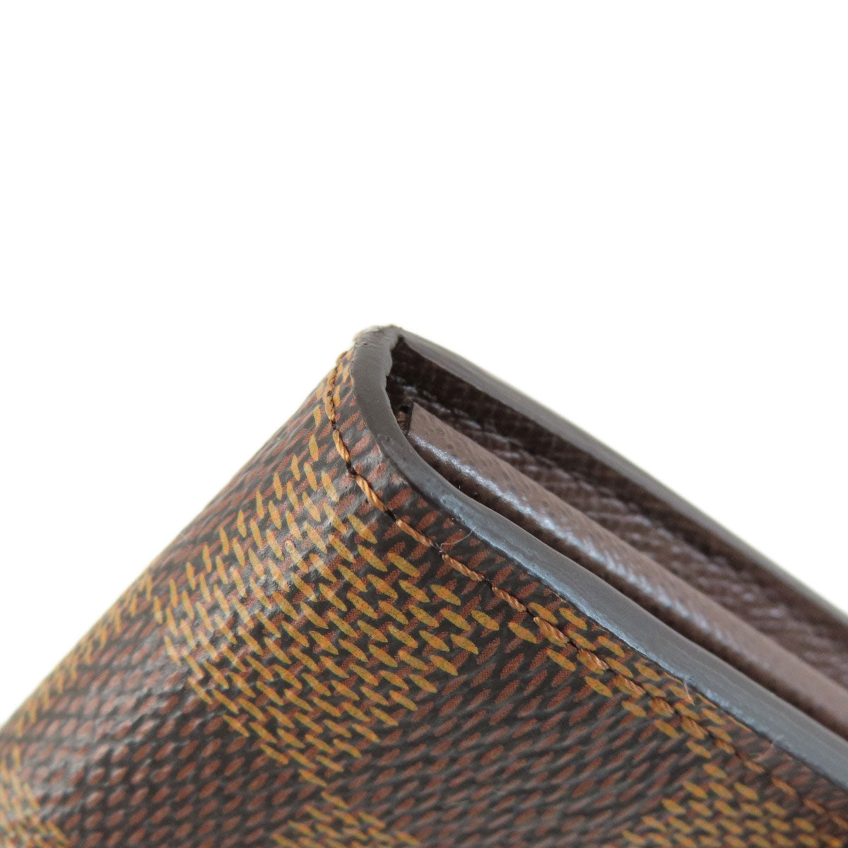 LOUIS VUITTON N63209 Portefeiulle Â· Sarah Long wallet (with coin pocket) Damier canvas Ladies [Used]