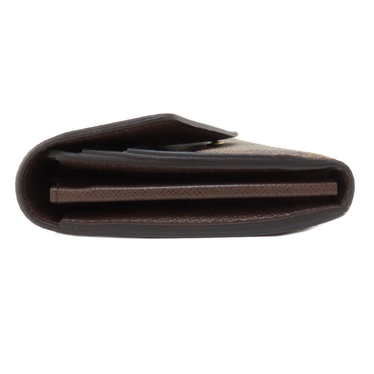 LOUIS VUITTON N63209 Portefeiulle Â· Sarah Long wallet (with coin pocket) Damier canvas Ladies [Used]