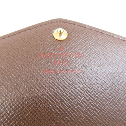 LOUIS VUITTON N63209 Portefeiulle Â· Sarah Long wallet (with coin pocket) Damier canvas Ladies [Used]