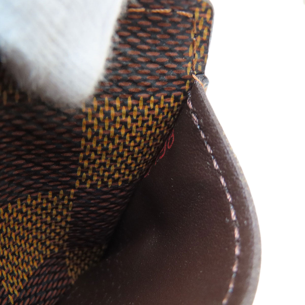 LOUIS VUITTON N63209 Portefeiulle Â· Sarah Long wallet (with coin pocket) Damier canvas Ladies [Used]