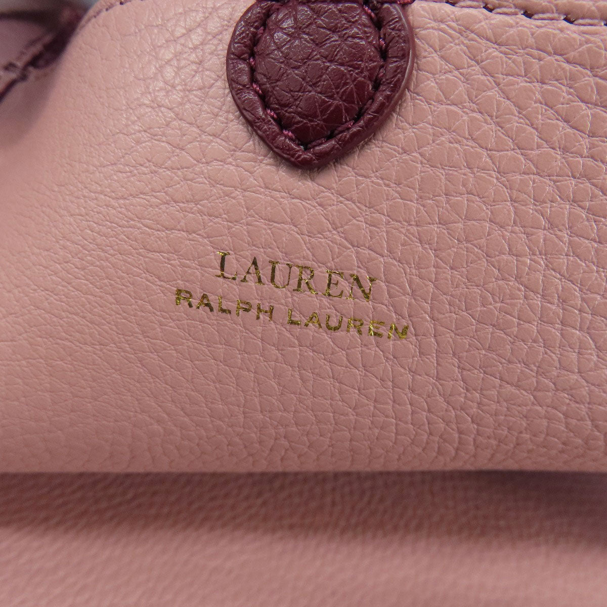 Ralph Lauren   Tote Bag logo Leather Ladies