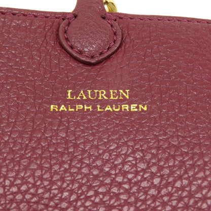 Ralph Lauren   Tote Bag logo Leather Ladies