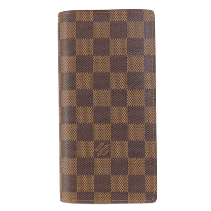 LOUIS VUITTON  N60017 Long wallet (with coin pocket) Portefeiulle ・ old brother Damier canvas Ladies