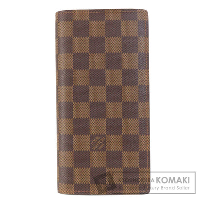 LOUIS VUITTON  N60017 Long wallet (with coin pocket) Portefeiulle ・ old brother Damier canvas Ladies