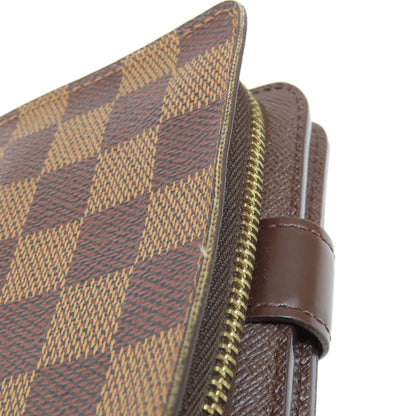 LOUIS VUITTON M61668 Compact zip Bifold Wallet with Coin Pocket Damier canvas Ladies [Used]