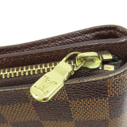 LOUIS VUITTON M61668 Compact zip Bifold Wallet with Coin Pocket Damier canvas Ladies [Used]