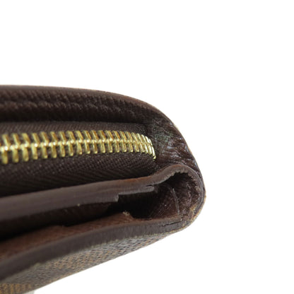 LOUIS VUITTON M61668 Compact zip Bifold Wallet with Coin Pocket Damier canvas Ladies [Used]