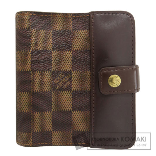 LOUIS VUITTON M61668 Compact zip Bifold Wallet with Coin Pocket Damier canvas Ladies [Used]
