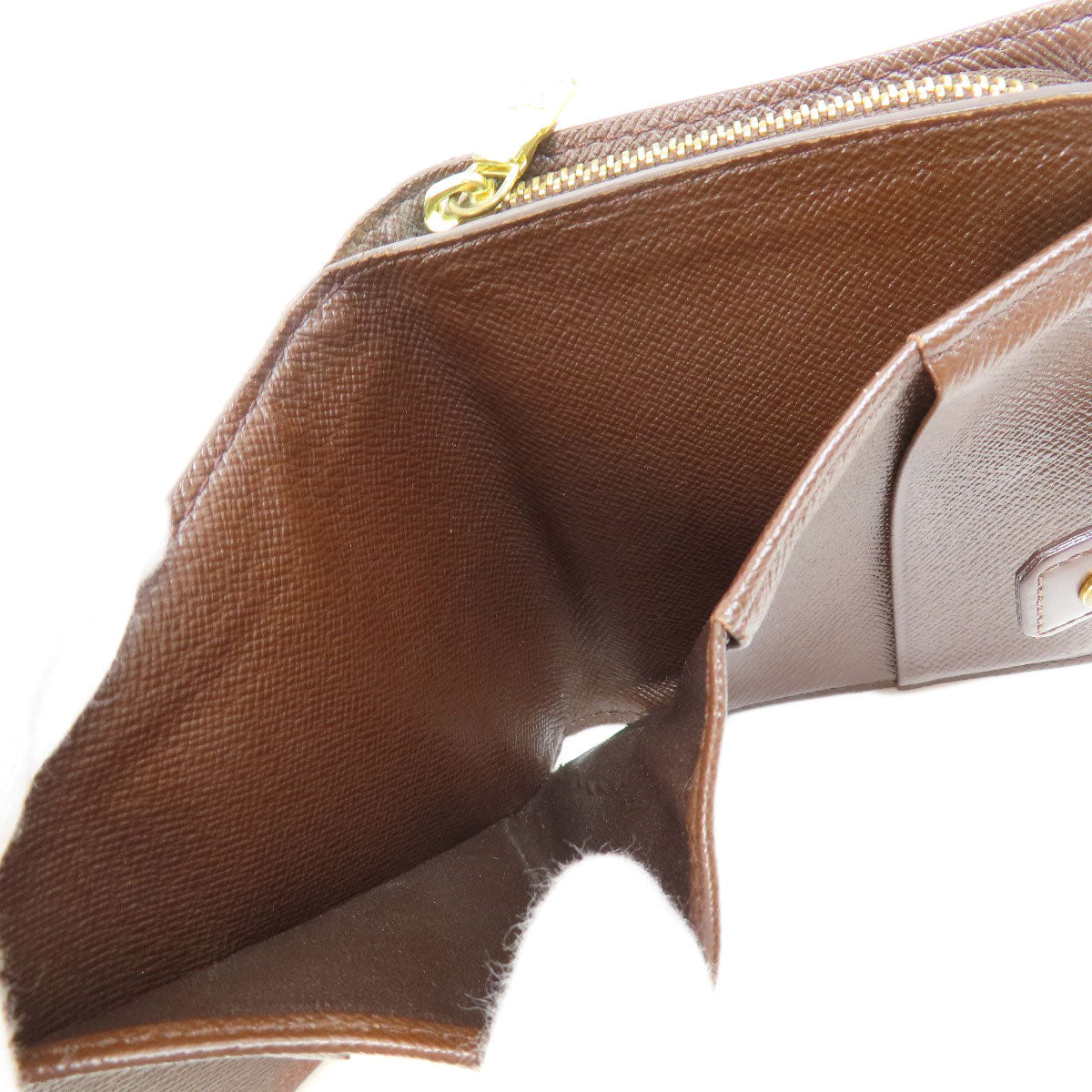LOUIS VUITTON M61668 Compact zip Bifold Wallet with Coin Pocket Damier canvas Ladies [Used]