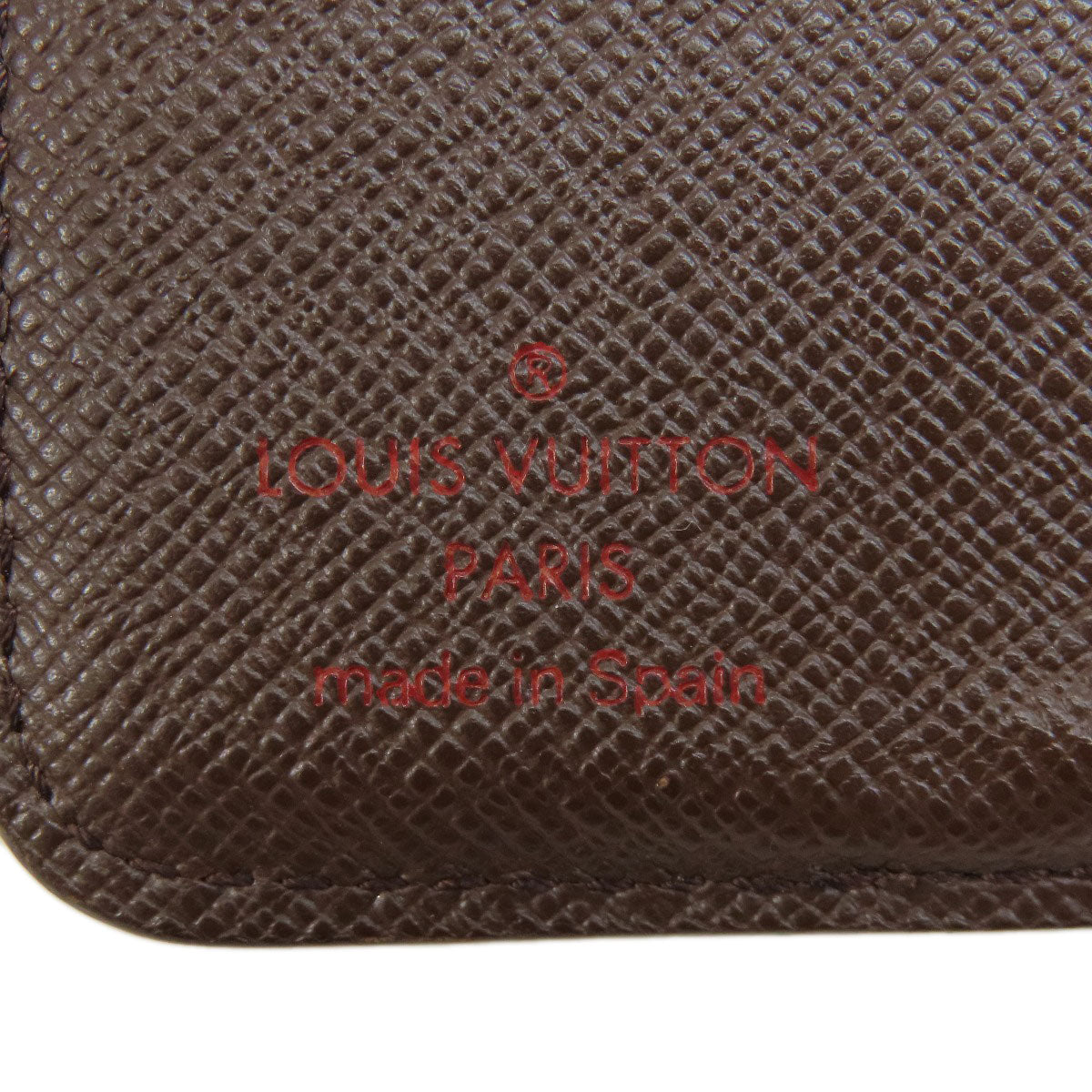 LOUIS VUITTON  M61668 Bifold Wallet with Coin Pocket Compact zip Damier canvas Ladies