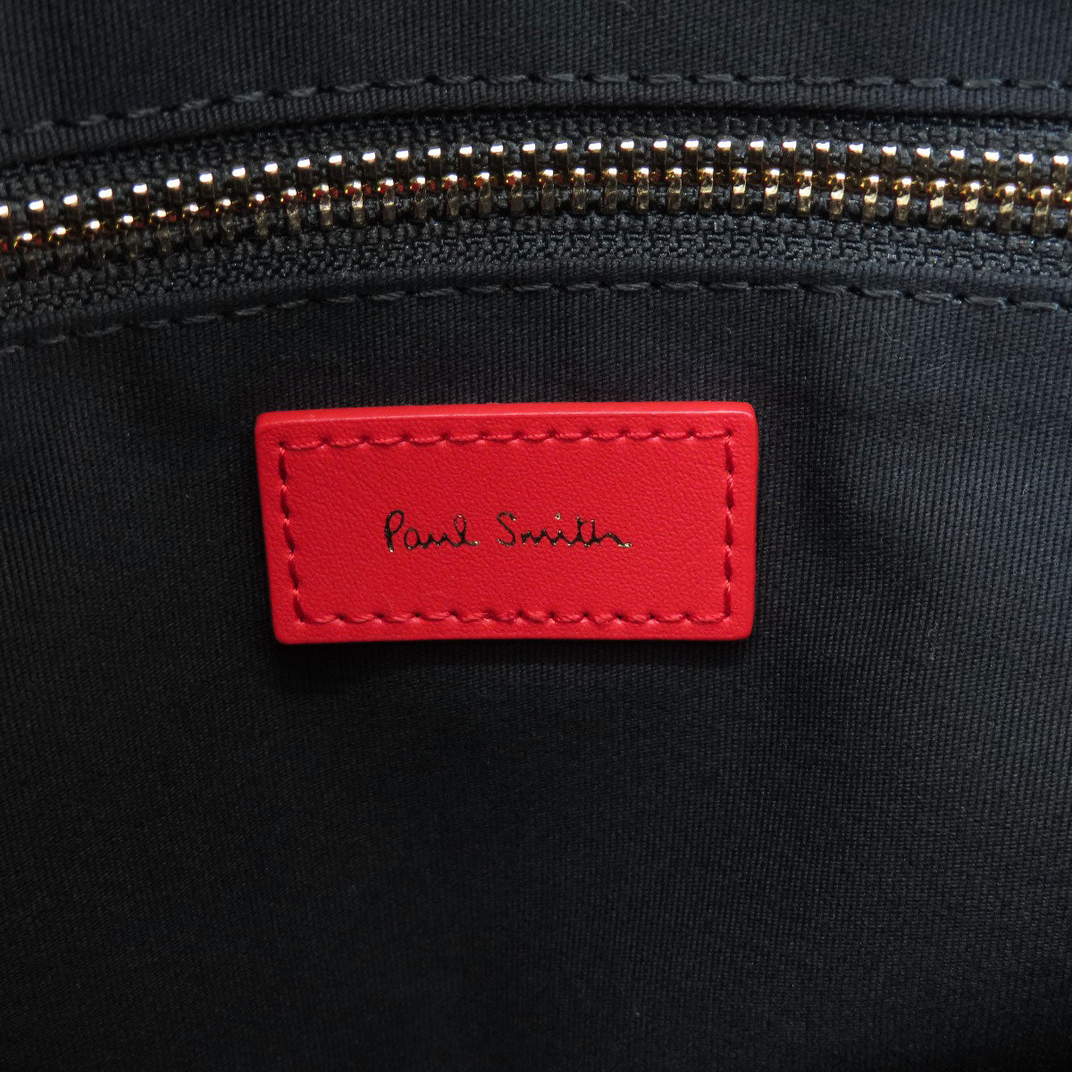 ポール・スミス ロゴ 2WAY ボストンバッグ レザー レディース 【中古】【Paul Smith】