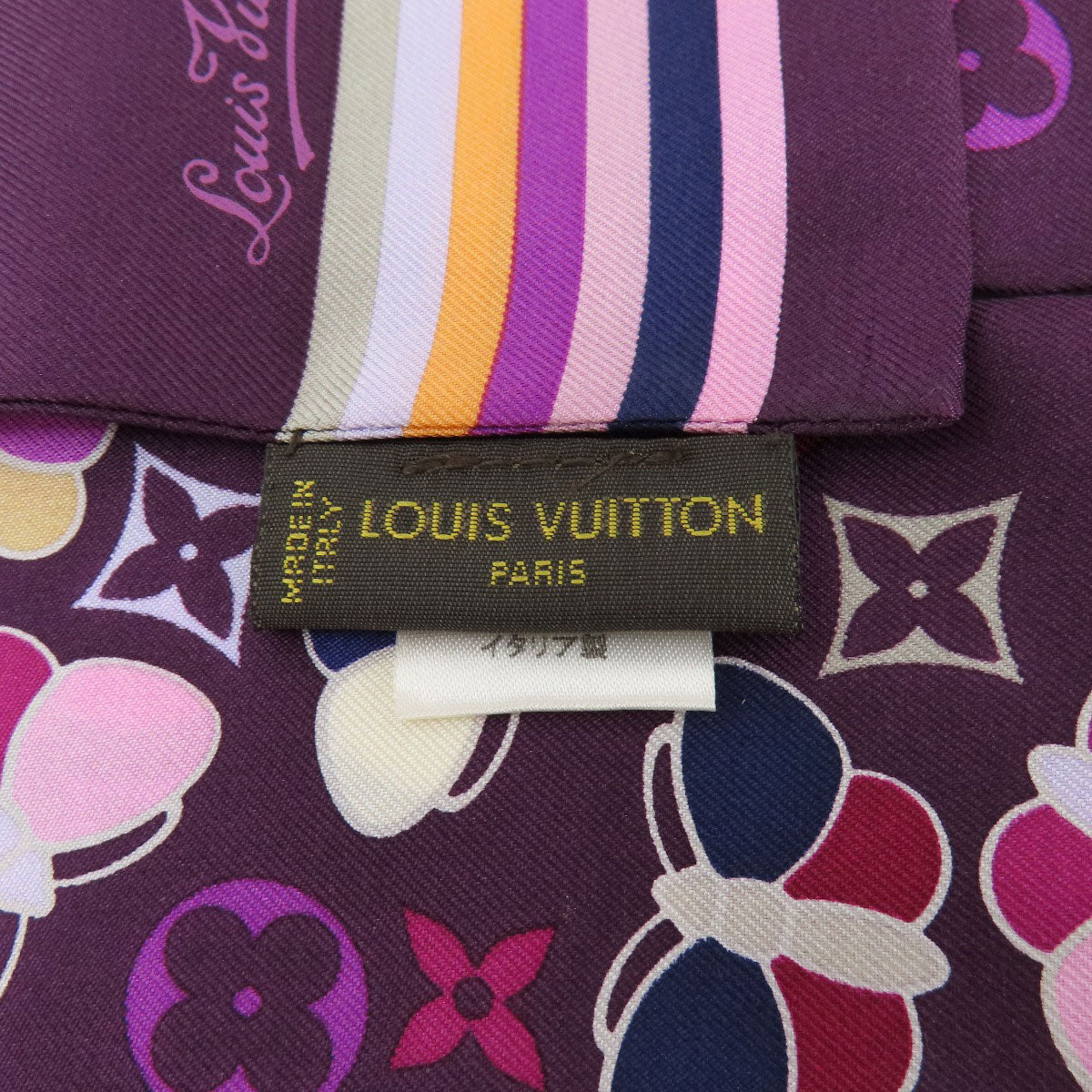 LOUIS VUITTON   Scarf Bando Silk Ladies