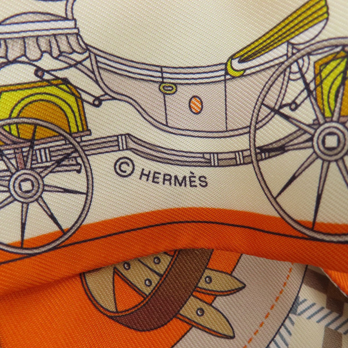 HERMES   Scarf Twilly Silk Ladies