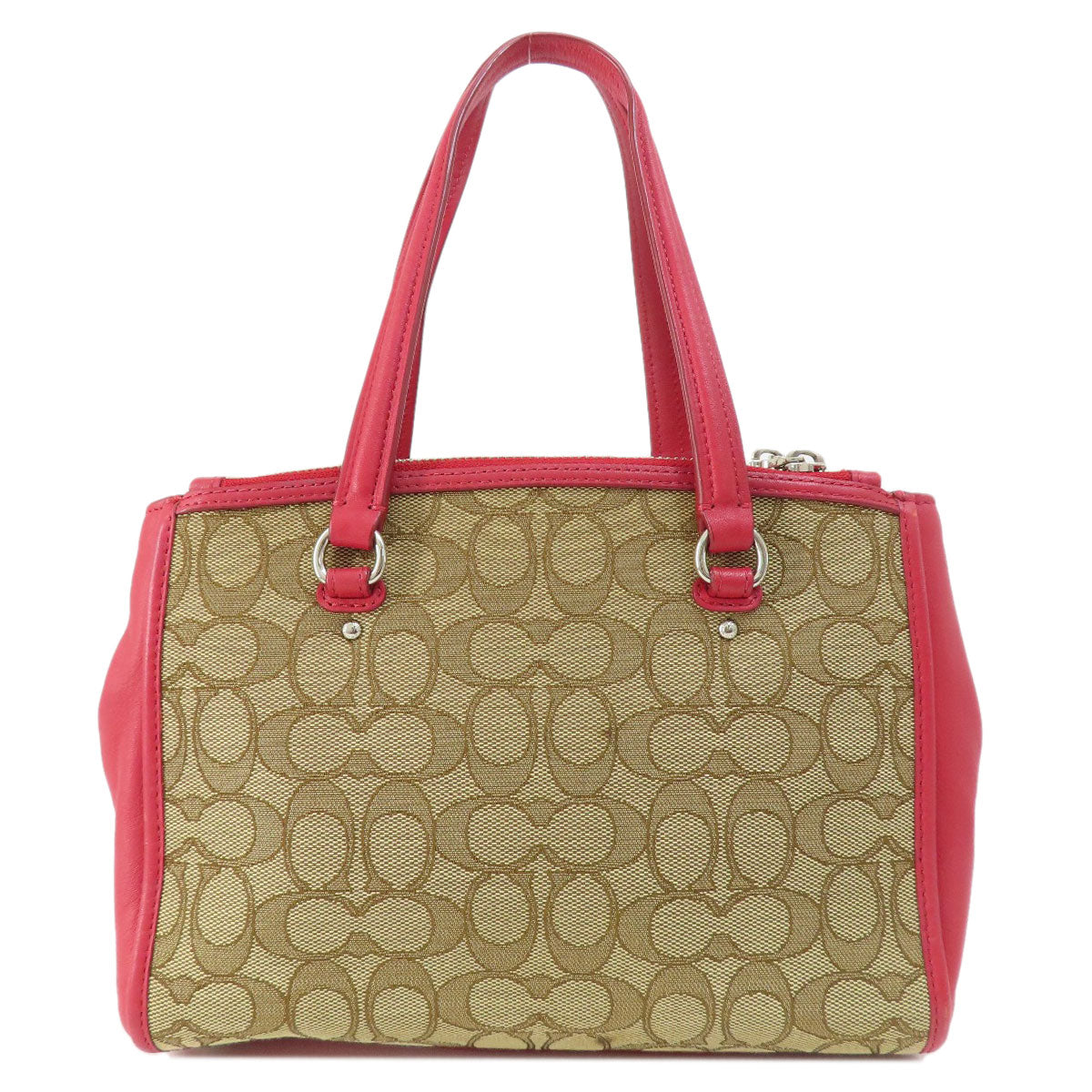 COACH  F36905 Handbag Signature 2WAY Canvas Ladies