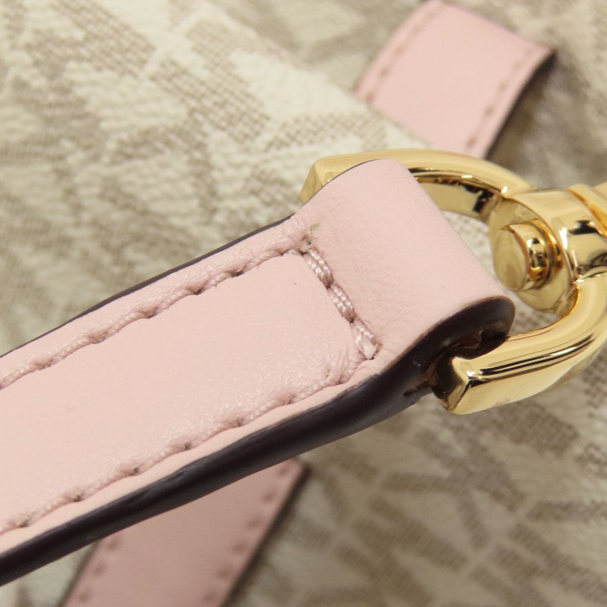 Michael Kors Emilia MK Signature Shoulder Bag PVC Ladies [Used]