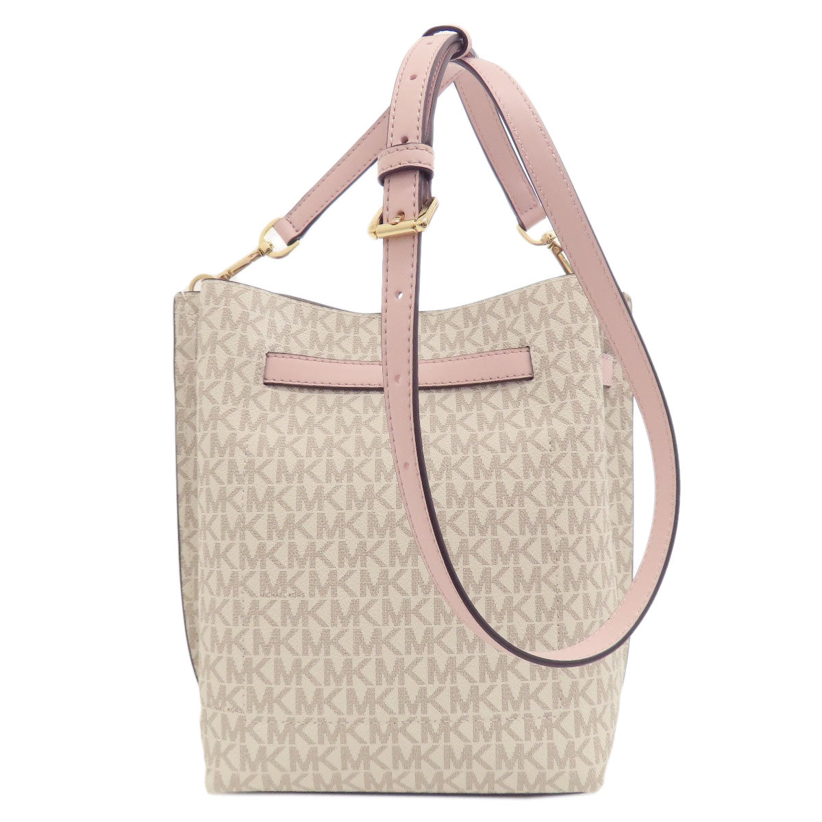 Michael Kors Emilia MK Signature Shoulder Bag PVC Ladies [Used]