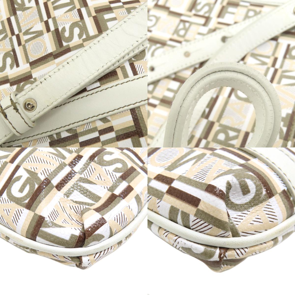 Salvatore Ferragamo Logo pattern Tote Bag PVC Ladies [Used]