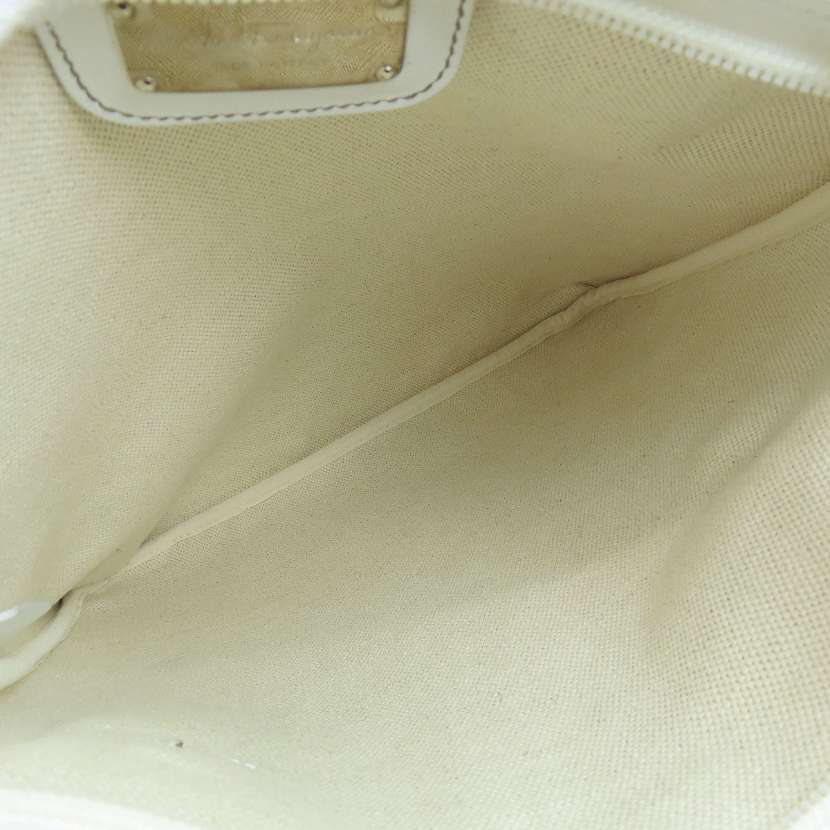 Salvatore Ferragamo Logo pattern Tote Bag PVC Ladies [Used]