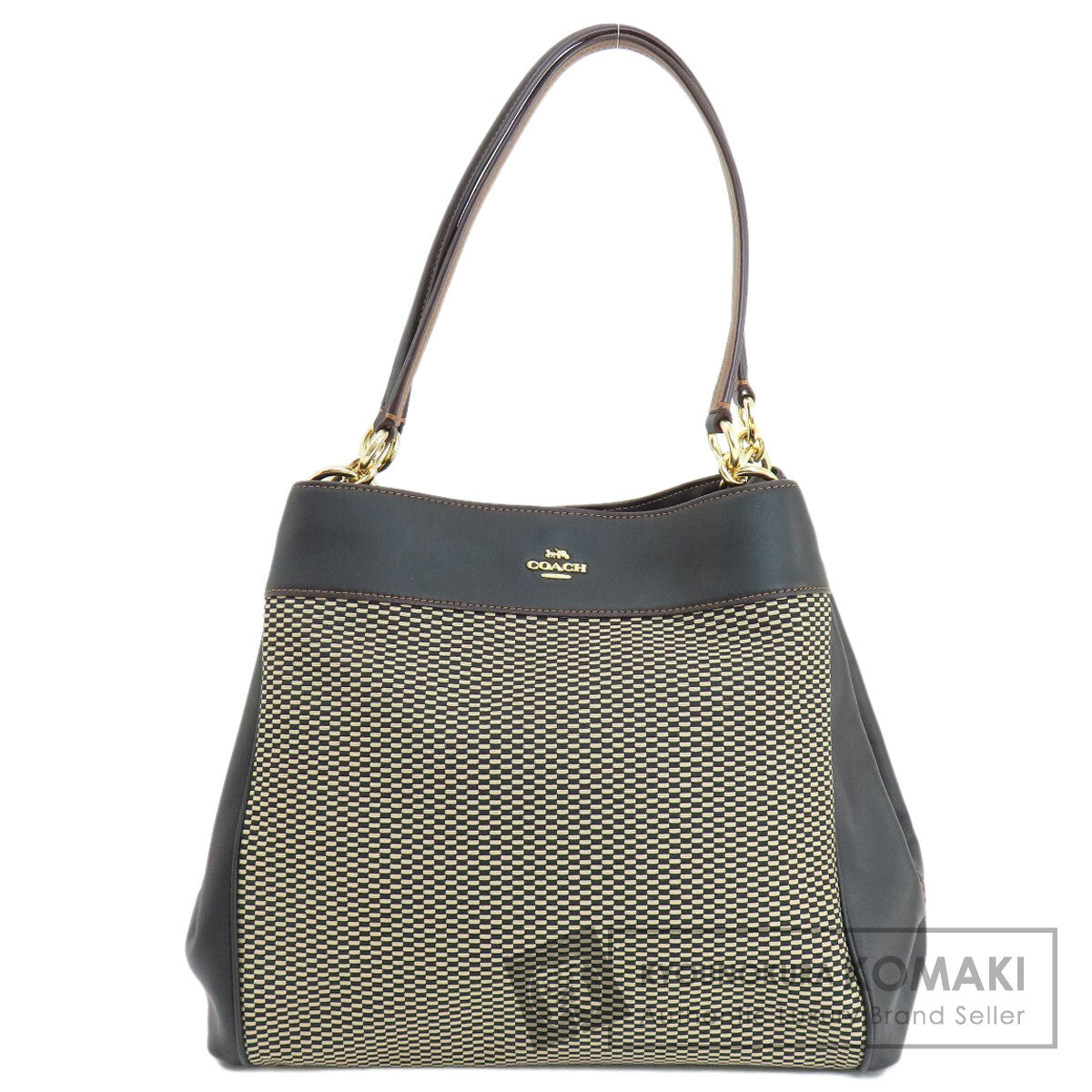 COACH F27575 Logo Hardware Tote Bag Canvas Ladies [Used]