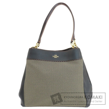 COACH F27575 Logo Hardware Tote Bag Canvas Ladies [Used]