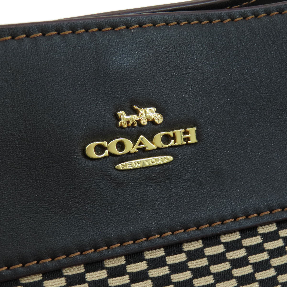 COACH F27575 Logo Hardware Tote Bag Canvas Ladies [Used]