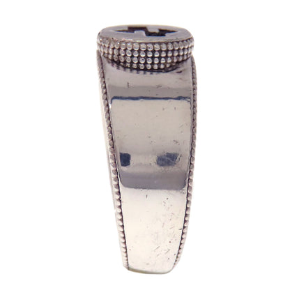 GUCCI Interlocking G Ring Silver Ladies [Used]